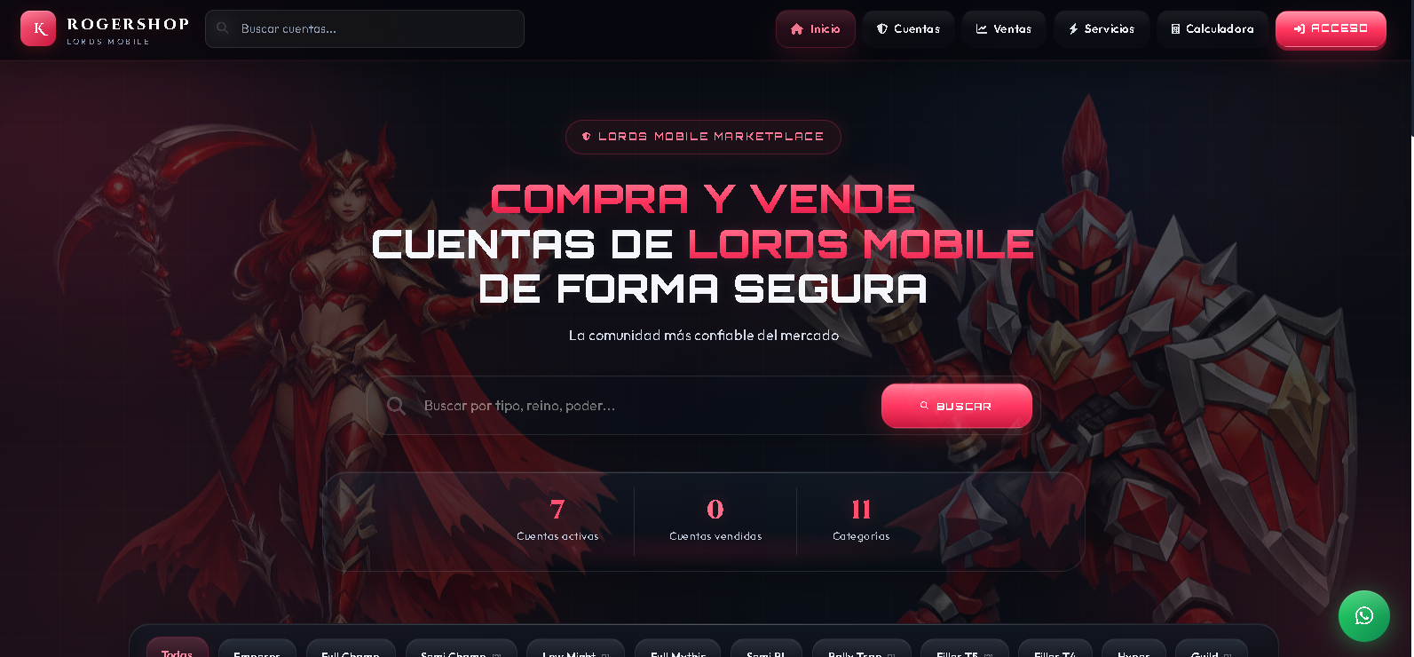 Rogershop Lords Mobile marketplace preview